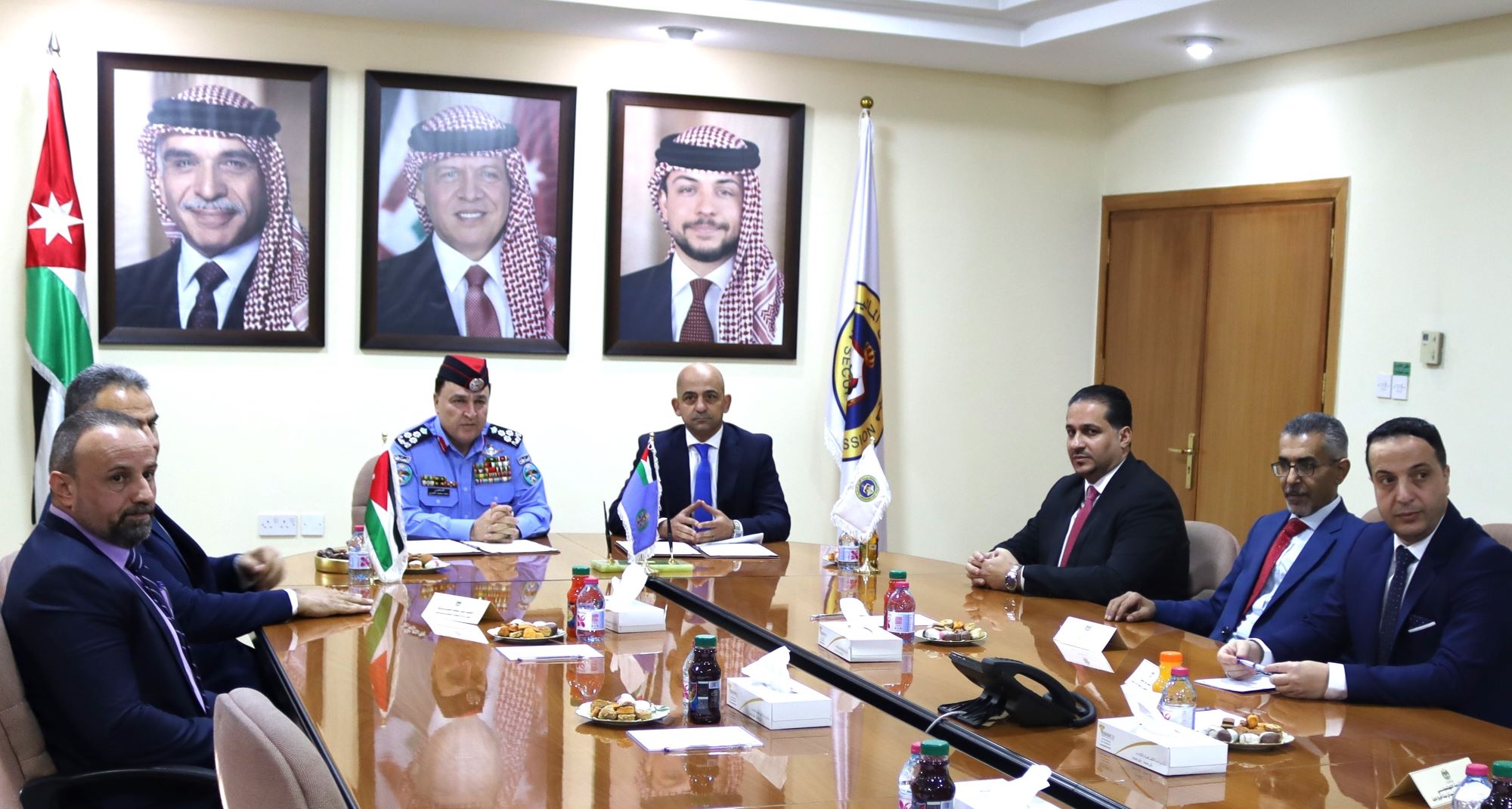 مذكرة تفاهم بين هيئة الأوراق المالية ومديرية الأمن العام 